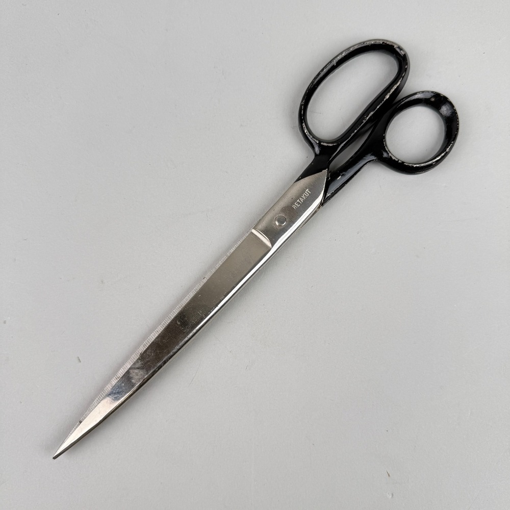 Betakut Kingshead Italy 9 Inch Professional Tailor Shears Sewing Scissors Black